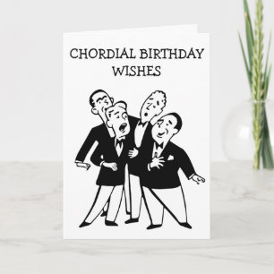 Chordial Birthday Kaart