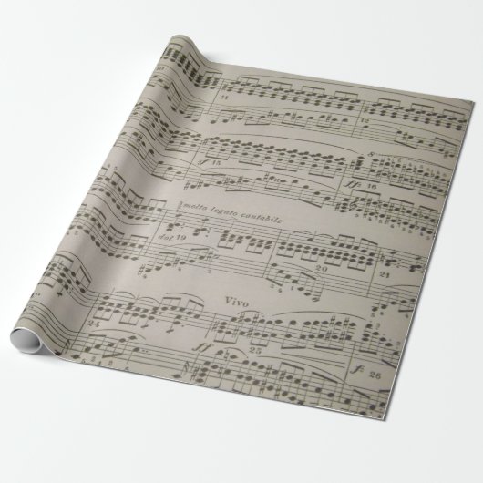 Chords en Arpeggios Cadeaupapier (Uitgerold)