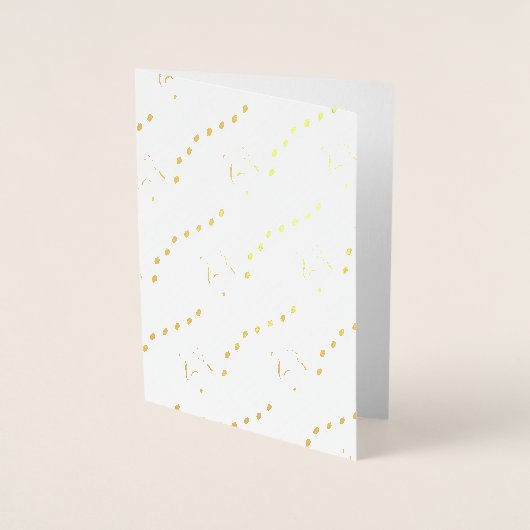 Chords We wensen u een prettige kerstMuzieknoten Folie Kaarten (Voorkant)