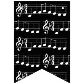 Chords We wensen u een prettige kerstMuzieknoten Vlaggetjes (Tweede vlag)