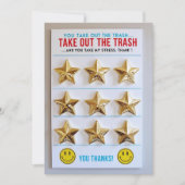 Chore Chart Champion Kaart (Voorkant)