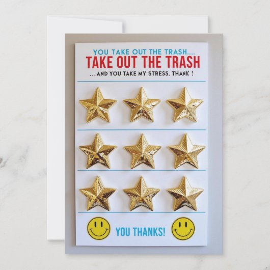 Chore Chart Champion Kaart (Voorkant)