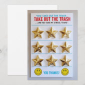 Chore Chart Champion Kaart (Voorkant / Achterkant)