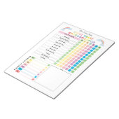 Chore Chart Custom Notitieblok voor kinderen & To (Schuin)