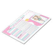 Chore Chart Reward Chart voor Daily Routine Girl N Notitieblok (Schuin)