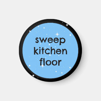 Chore Grafiek Magnet - Sweep Keuken Vloer