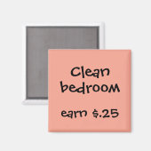 Chore Rewards voor kinderen Magneet (Voorkant / Achterkant)