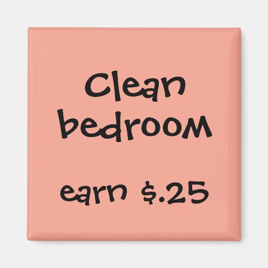 Chore Rewards voor kinderen Magneet (Voorkant)