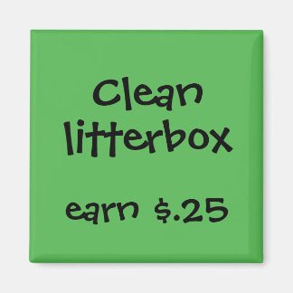 Chore Rewards voor kinderen Magneet