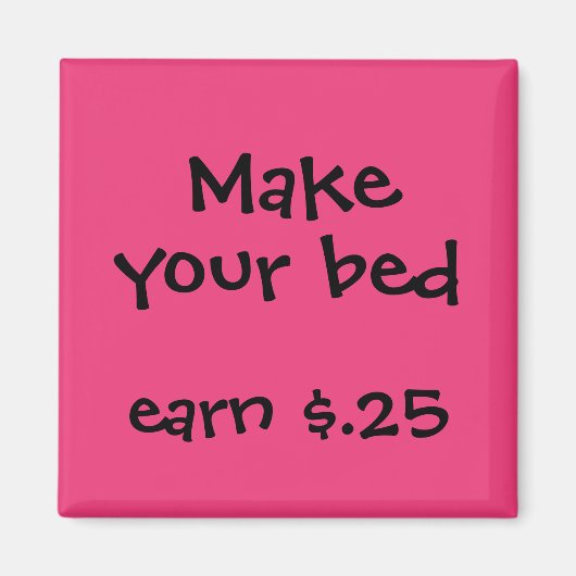 Chore Rewards voor kinderen Magneet (Voorkant)