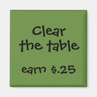 Chore Rewards voor kinderen Magneet