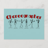 Choreograaf Briefkaart (Voorkant)