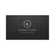 Choreograaf Dancer Icon Dark Brushed Metal