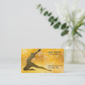 Choreograaf professioneel modern stijlvol visitekaartje (Staand voorkant)