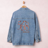 Choreograaf's Count 5678 Dance Typography Denim Jacket (Hangar)