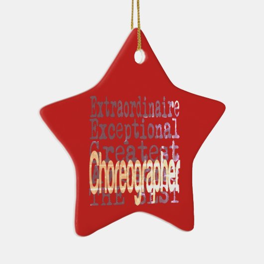 Choreografe Extraordinaire Keramisch Ornament (Rechts)