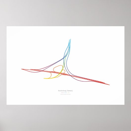 Choreografie uitwisseling Brandenburg, Duitsland Poster (Voorkant)