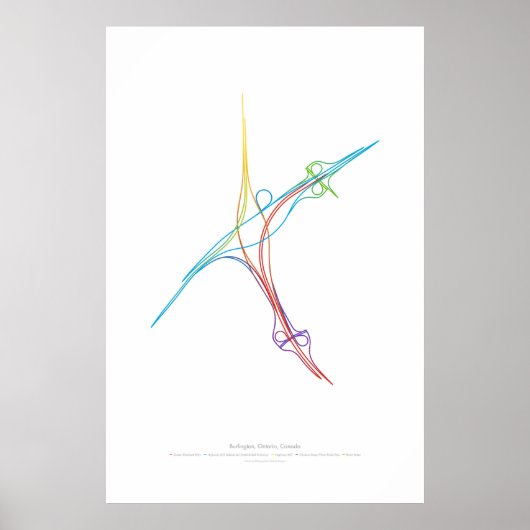 Choreografie uitwisseling: Burlington, ON, CA Poster (Voorkant)