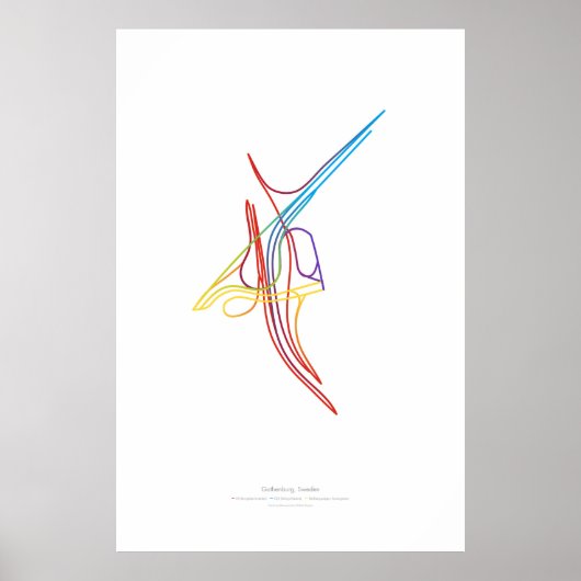 Choreografie-uitwisseling: Göteborg, Zweden Poster (Voorkant)