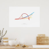 Choreografie-uitwisseling: İzmir, Turkije Poster (Keuken)