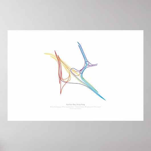 Choreografie uitwisseling: Kowloon Bay, Hongkong Poster (Voorkant)