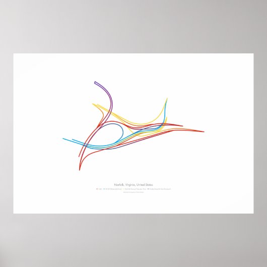 Choreografie uitwisseling: Norfolk, VA, US 2 Poster (Voorkant)