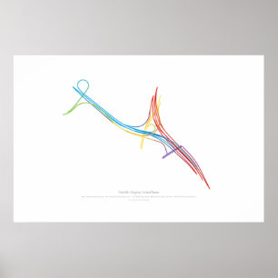 Choreografie uitwisseling: Norfolk, VA, US 3 Poster
