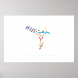Choreografie uitwisseling: Perth, Australië 1 v2 Poster
