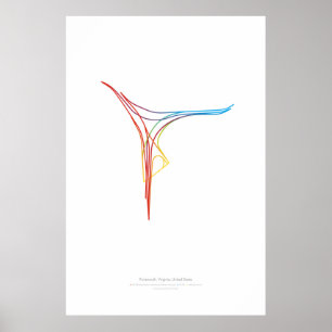 Choreografie uitwisseling: Portsmouth, VA, VS Poster