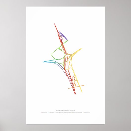 Choreografie-uitwisseling: Québec City, QC, CA Poster (Voorkant)