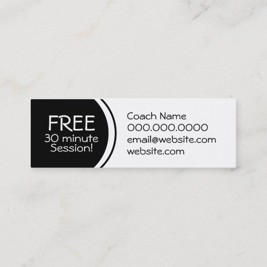 Choreografie Visitekaartje (Achterkant)