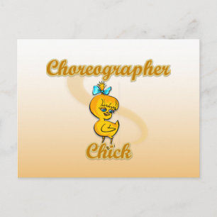 Choreographer Chick Briefkaart