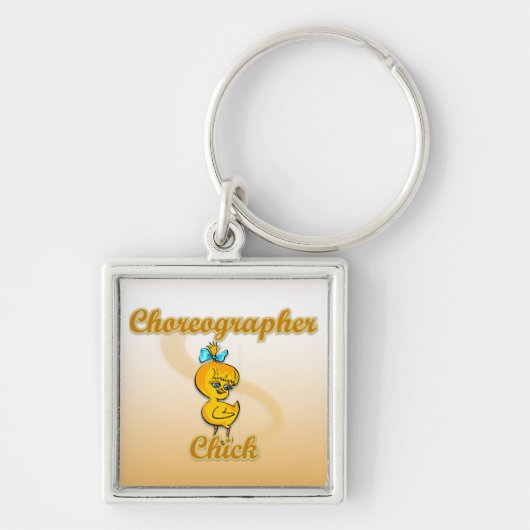 Choreographer Chick Sleutelhanger (Voorkant)