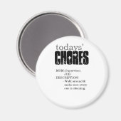 Chores Magneet (Voorkant / Achterkant)
