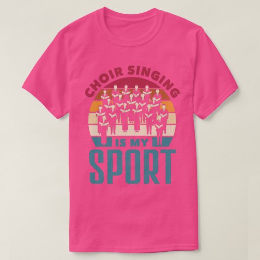Chorister Choral Singing Choir Singing is mijn spo T-shirt (Design voorkant)