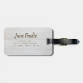 Chorizo Sause Bagagelabel (Achterkant horizontaal)