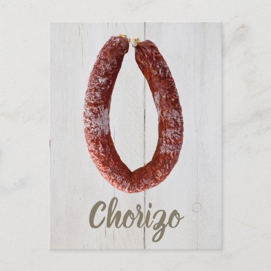 Chorizo Sause Feestdagenkaart (Voorkant)
