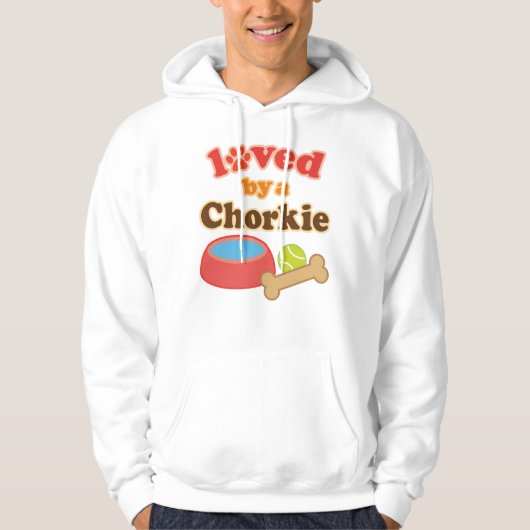 Chorkie Hondenras Gift Hoodie (Voorkant)