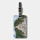 Chorten Kora - Oost-Bhutan, Himalaya, Azië Bagagelabel (Voorkant verticaal)