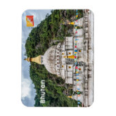 Chorten Kora - Oost-Bhutan, Himalaya, Azië Magneet (Verticaal)