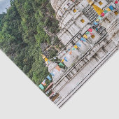 Chorten Kora - Oost-Bhutan, Himalaya, Azië Tissuepapier (Detail)