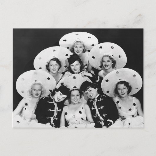 Chorus Girls Group Briefkaart - 1706461.jpg (Voorkant)
