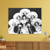 Chorus meisjes groep Canvas Print - 1706461.jpg (Insitu (Woonkamer))