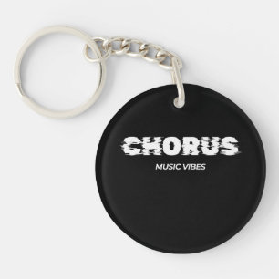 Chorus - Muziek Vibes Sleutelhanger