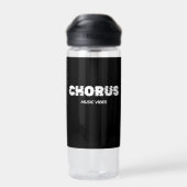 Chorus - Muziek Vibes Waterfles (Achterkant)