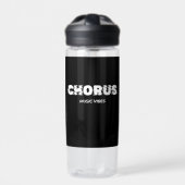 Chorus - Muziek Vibes Waterfles (Voorkant)