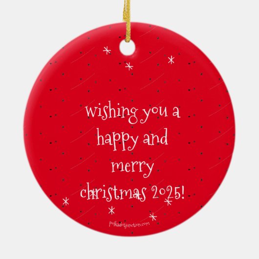 Choruslijn voor dansende rendierkeramische siervoo keramisch ornament (Achterkant)