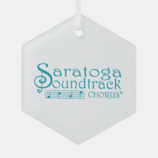 Chorusversiering Glas Ornament