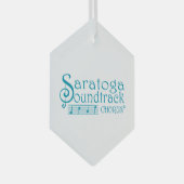 Chorusversiering Glas Ornament (Voorkant Rechts)