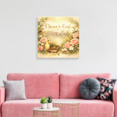Chosen by God to Nurture Souls Mothers Day Canvas Afdruk (Insitu (Woonkamer))